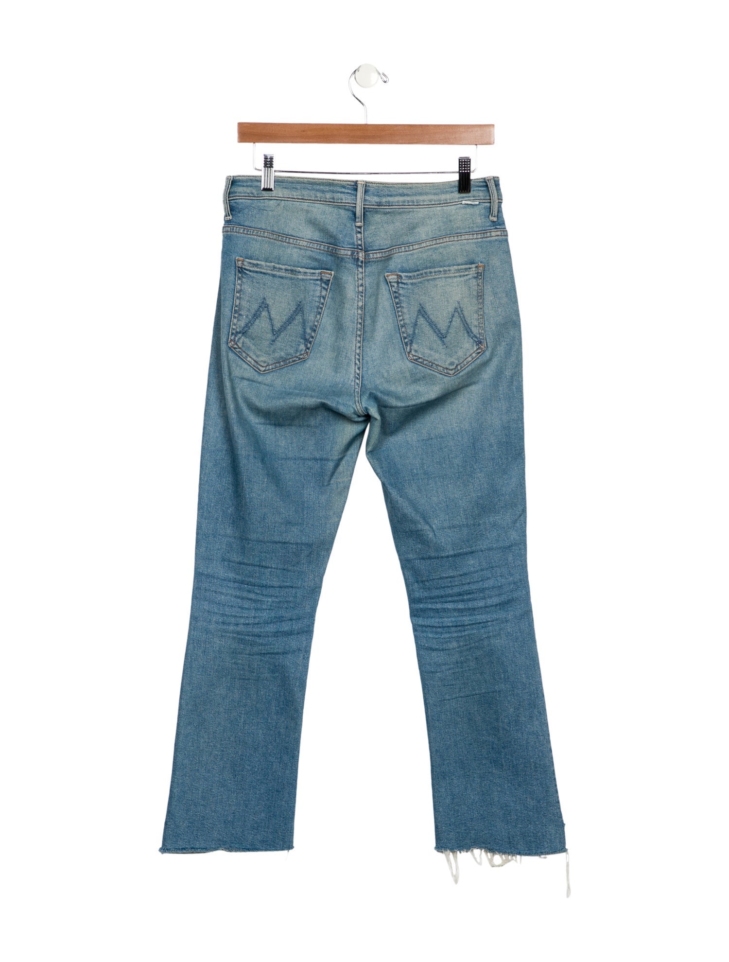 Mother High-Rise Straight Leg Jeans